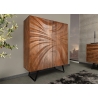 Kapp HURRICANE pruun, 100x38xH120 cm