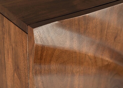 Kapp HURRICANE pruun, 100x38xH120 cm