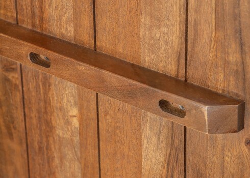 Kapp HURRICANE pruun, 100x38xH120 cm