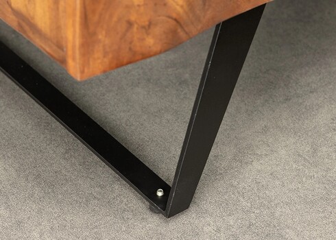 Kapp HURRICANE pruun, 100x38xH120 cm