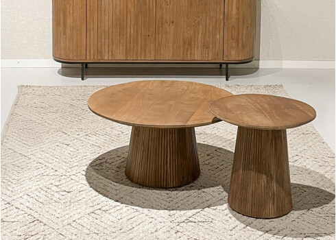 Diivanilaud SALVATOR pruun, 80x80xH38 cm