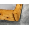 Voodi CHESTERFIELD kollane, 160x200 cm