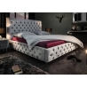 Voodi CHESTERFIELD hõbehall, 160x200 cm