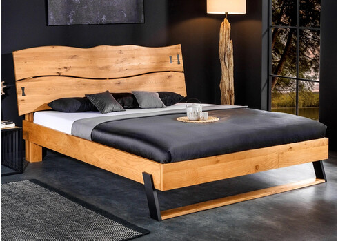 Voodi AMAZONAS tamm, 180x200 cm