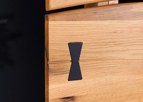 Voodi AMAZONAS tamm, 180x200 cm