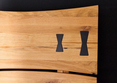 Voodi AMAZONAS tamm, 180x200 cm