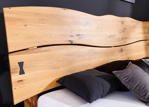 Voodi AMAZONAS tamm, 180x200 cm