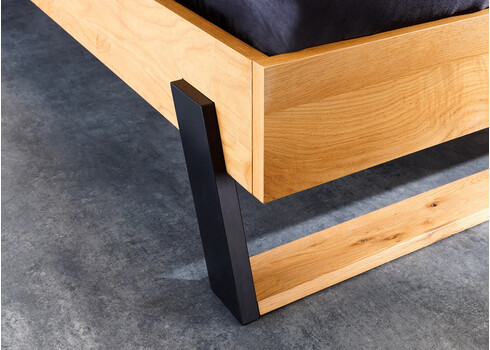 Voodi AMAZONAS tamm, 180x200 cm