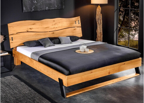 Voodi AMAZONAS tamm, 180x200 cm