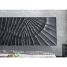 Voodi SCORPION must, 180x200 cm