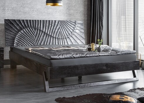 Voodi SCORPION must, 180x200 cm