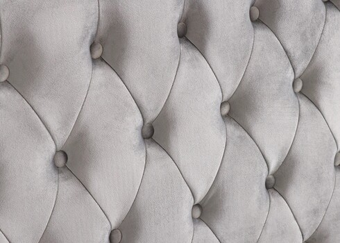 Voodi EXTRAVAGANCIA hõbehall, 180x200 cm