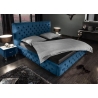 Voodi CHESTERFIELD sinine, 180x200 cm