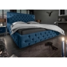 Voodi CHESTERFIELD sinine, 180x200 cm