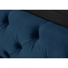 Voodi CHESTERFIELD sinine, 180x200 cm