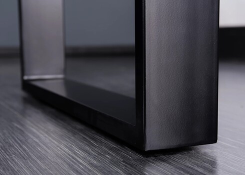 Söögilaud CRAFT sheesham / must, 200x90xH77 cm