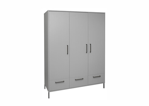 Riidekapp OLAF kriidihall, 148x51xH195 cm