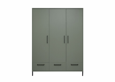 Riidekapp OLE roheline, 148x51xH195 cm