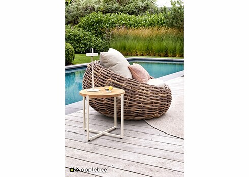 Tugitool Apple Bee COCOON kubu / beež, 130x130xH76 cm