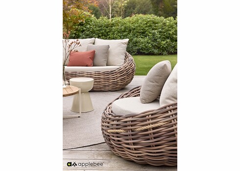 Tugitool Apple Bee COCOON kubu / beež, 130x130xH76 cm