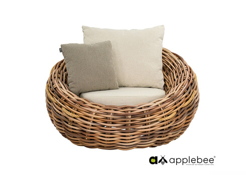 Tugitool Apple Bee COCOON kubu / beež, 130x130xH76 cm