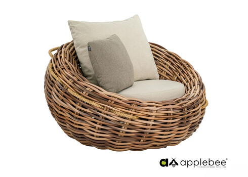 Tugitool Apple Bee COCOON kubu / beež, 130x130xH76 cm