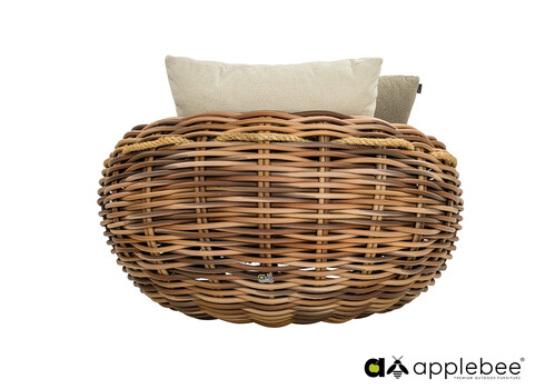 Tugitool Apple Bee COCOON kubu / beež, 130x130xH76 cm