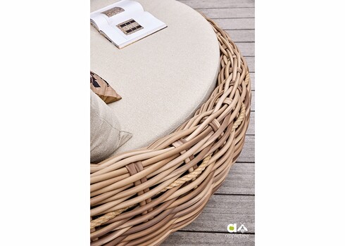 Aiadiivan Apple Bee COCOON kubu / beež, 220x220xH76 cm