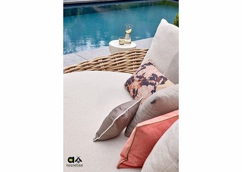 Aiadiivan Apple Bee COCOON kubu / beež, 220x220xH76 cm