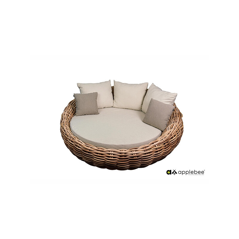 Aiadiivan Apple Bee COCOON kubu / beež, 220x220xH76 cm