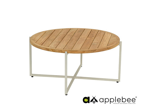 Diivanilaud Apple Bee CONDOR valge / tiik, D94xH44 cm