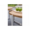 Diivanilaud Apple Bee CONDOR valge / tiik, D54xH50 cm