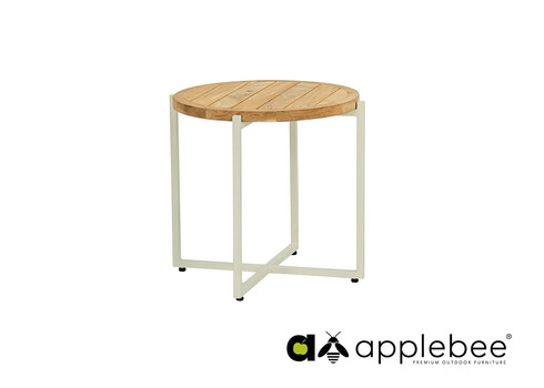 Diivanilaud Apple Bee CONDOR valge / tiik, D54xH50 cm