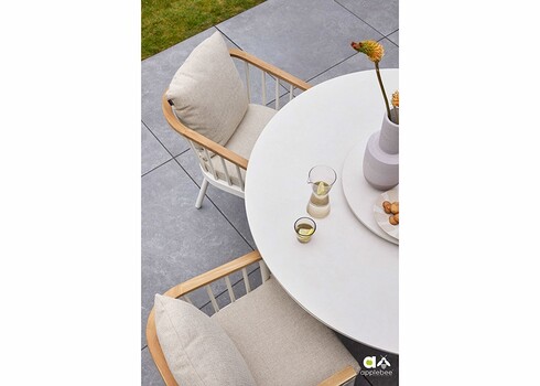 Aiatool Apple Bee CONDOR valge / beež, 60x51xH76 cm