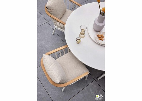 Aiatool Apple Bee CONDOR valge / beež, 60x51xH76 cm