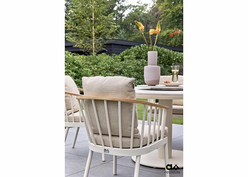 Aiatool Apple Bee CONDOR valge / beež, 60x51xH76 cm