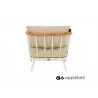 Tugitool Apple Bee CONDOR valge / beež, 78x81xH64 cm