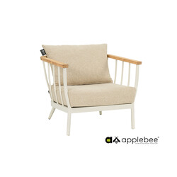 Tugitool Apple Bee CONDOR valge / beež, 78x81xH64 cm