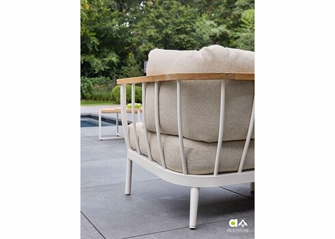 Diivan Apple Bee CONDOR valge / beež, 150x68xH66 cm