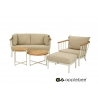 Diivan Apple Bee CONDOR valge / beež, 150x68xH66 cm