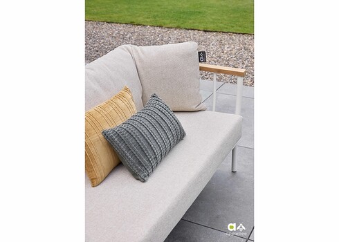 Diivan Apple Bee CONDOR valge / beež, 217x68xH66 cm