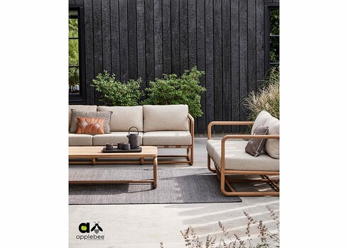 Tugitool Apple Bee DOLCE pruun / beež, 75x71xH66 cm