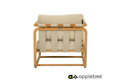 Tugitool Apple Bee DOLCE pruun / beež, 75x71xH66 cm