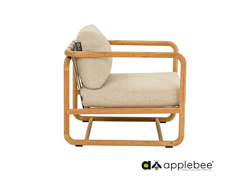 Tugitool Apple Bee DOLCE pruun / beež, 75x71xH66 cm