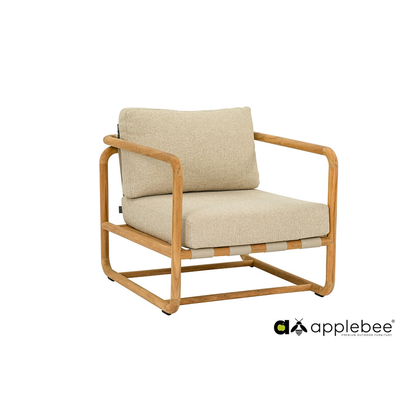 Tugitool Apple Bee DOLCE pruun / beež, 75x71xH66 cm