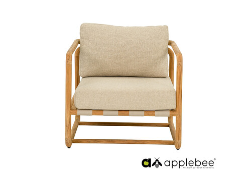 Tugitool Apple Bee DOLCE pruun / beež, 75x71xH66 cm