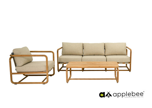 Tugitool Apple Bee DOLCE pruun / beež, 75x71xH66 cm