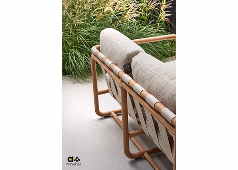 Diivan Apple Bee DOLCE pruun / beež, 142x71xH66 cm