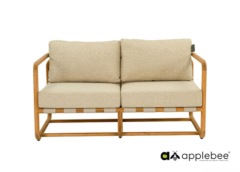 Diivan Apple Bee DOLCE pruun / beež, 142x71xH66 cm