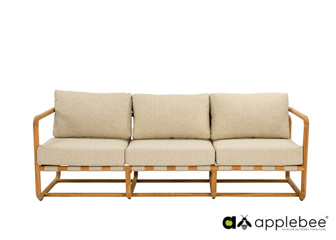 Diivan Apple Bee DOLCE pruun / beež, 209x71xH66 cm